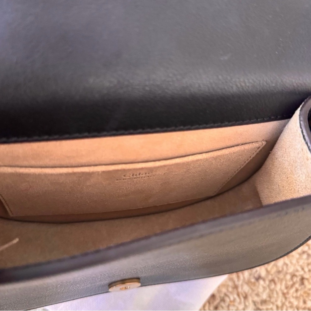 Chloe Calfskin Suede Nile Small Bracelet Bag - Picture 5 of 7